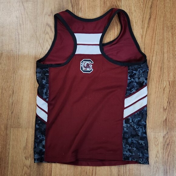 USC Gamecocks Women's Under Armour Singlet Running Jersey - Picture 3 of 4